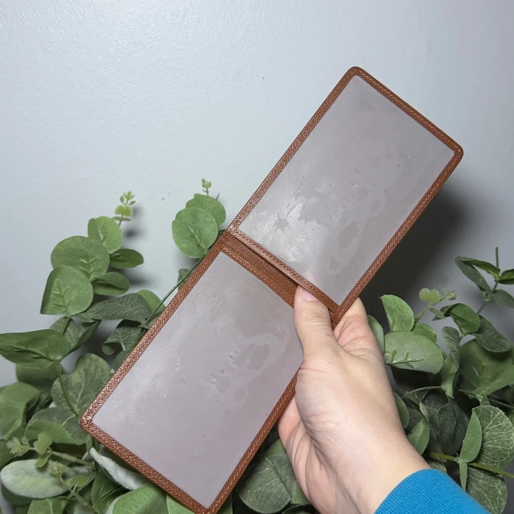 Brown Louis Vuitton Card Holder Id Wallet Logo SP0999 Luxury Insert